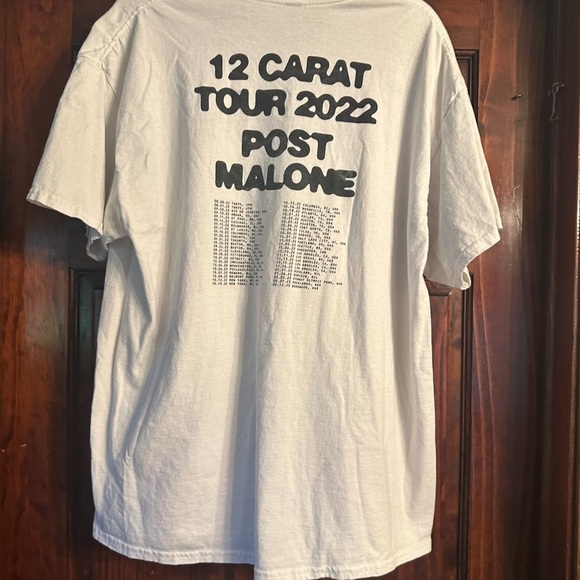 Post Malone White Graphic T-Shirt - Picture 3 of 3